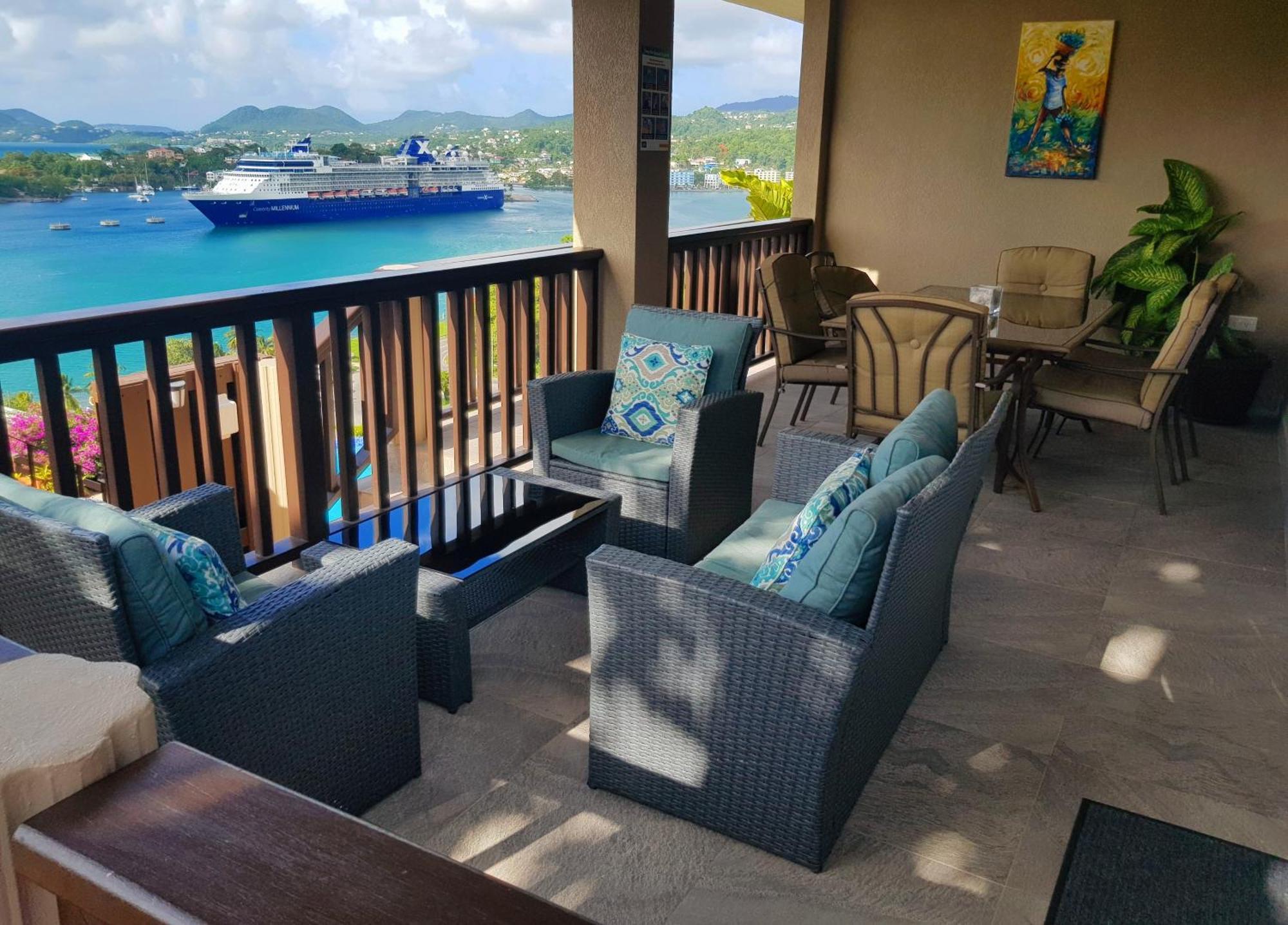 Ocean Crest Villas Castries Exterior photo